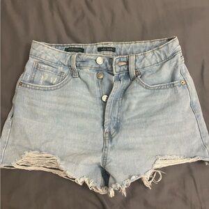 Wild Fable Light Blue Denim Women Shorts